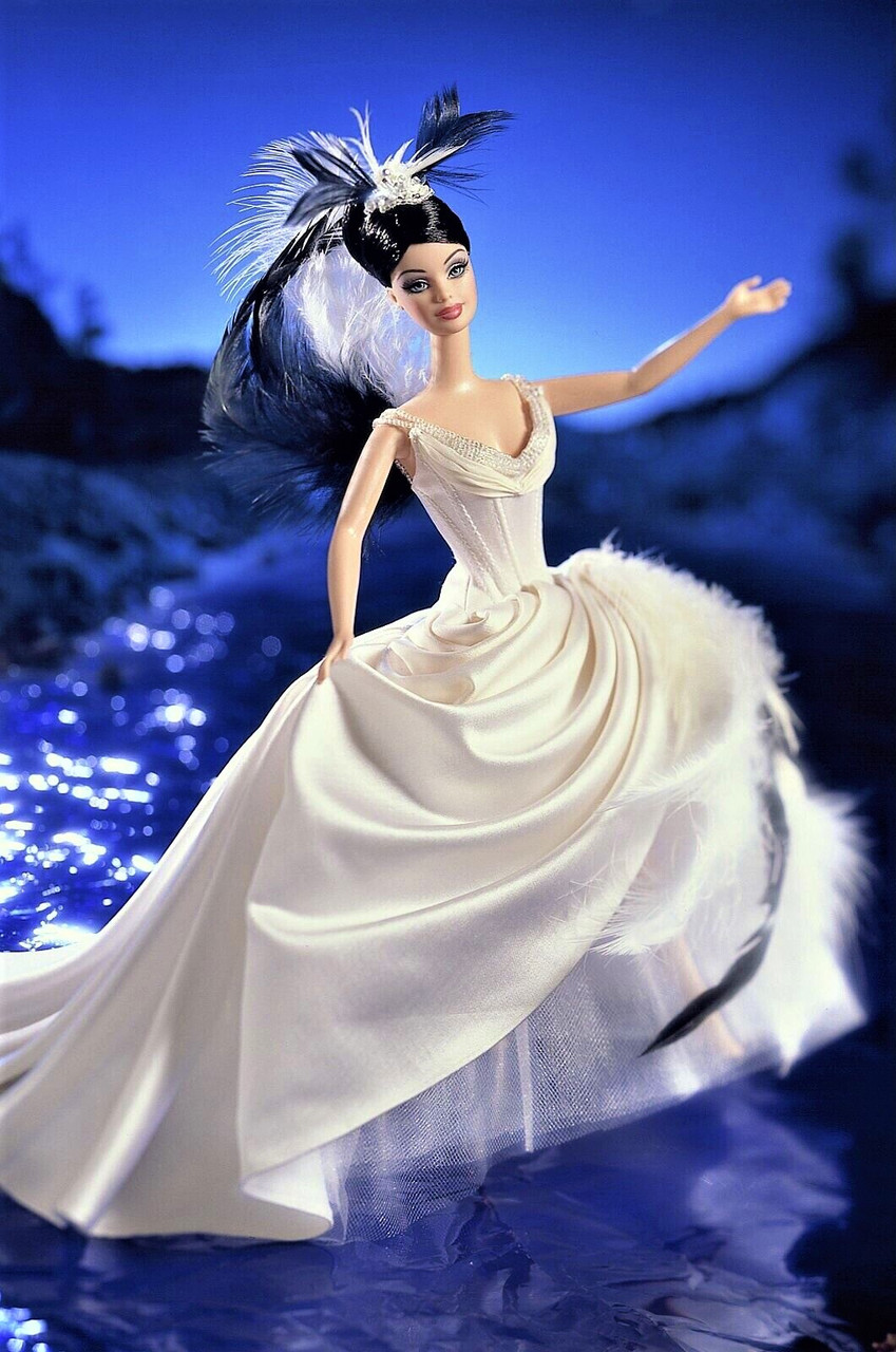 バービー　スワン　クイーン　Barbie swan lark Barbie Swan Lake Classic Ballet Series 1997, Swan Queen Doll