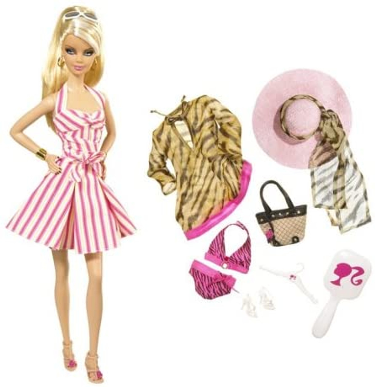 Top Model Resort Barbie Doll 2007 Mattel M5801
