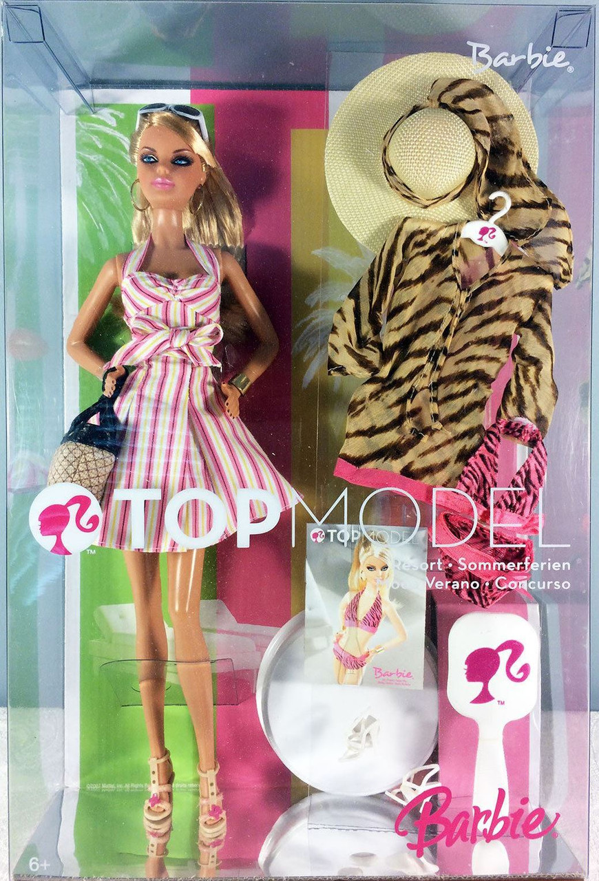 Top Model Resort Barbie Doll 2007 Mattel M5801