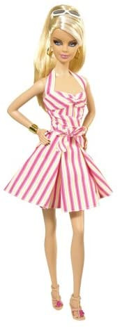 Top Model Resort Barbie Doll 2007 Mattel M5801