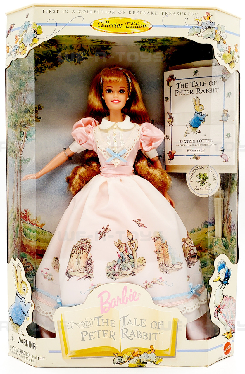 The Tale of Peter Rabbit Barbie Doll Collector Edition 1997 Mattel