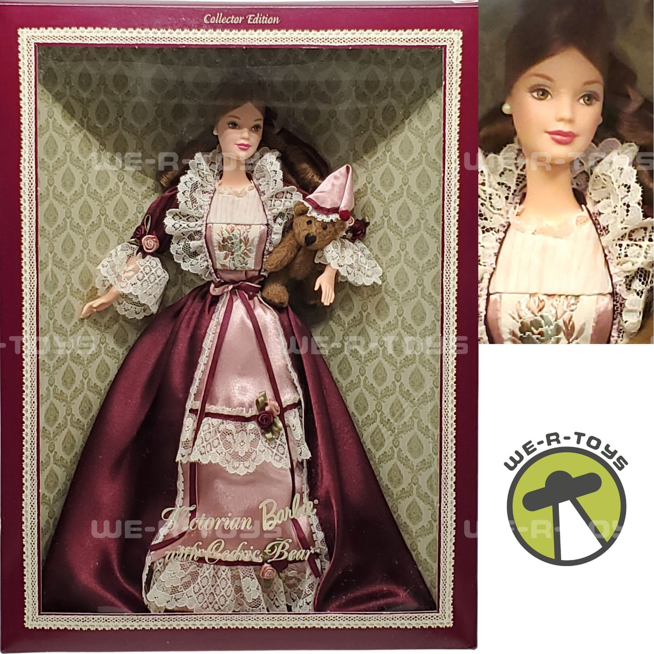 Victorian Barbie Doll with Cedric Bear Collector Edition 1999