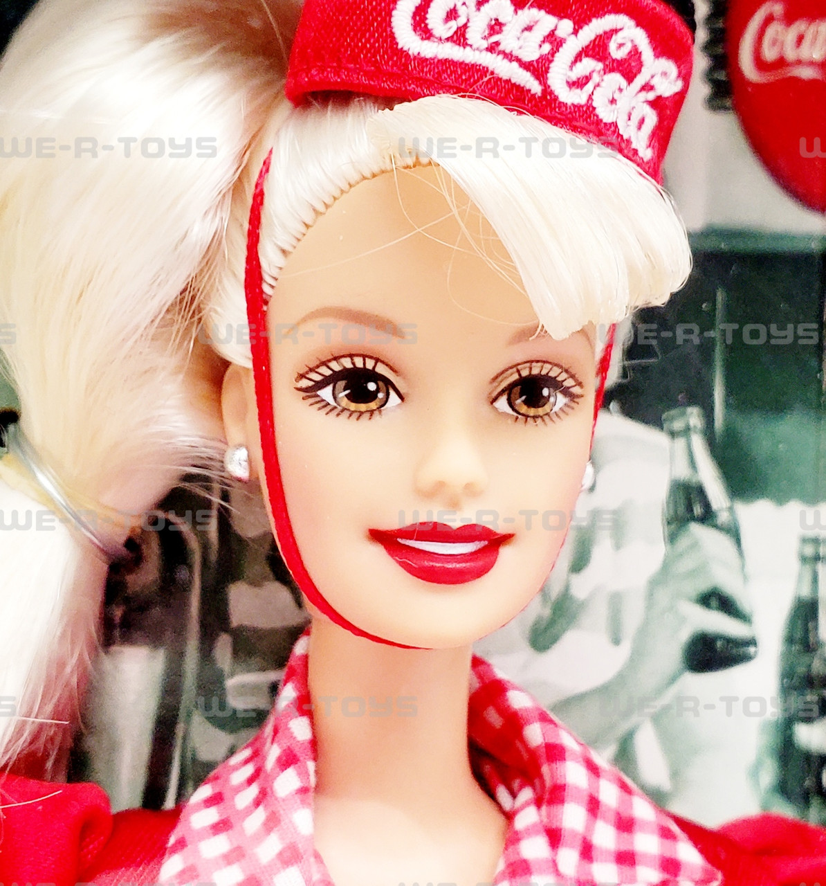 Coca-Cola Barbie Carhop Waitress Doll Collector Edition 1998