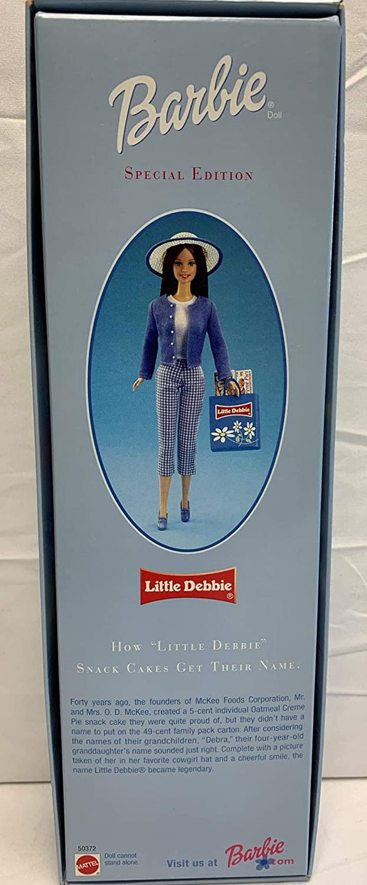 Barbie Little Debbie Snacks Doll Special Edition 2001 Mattel 50372