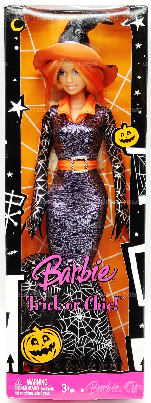 Trick or Chic! Barbie Halloween Doll 2008 Mattel No. M3539 NRFB