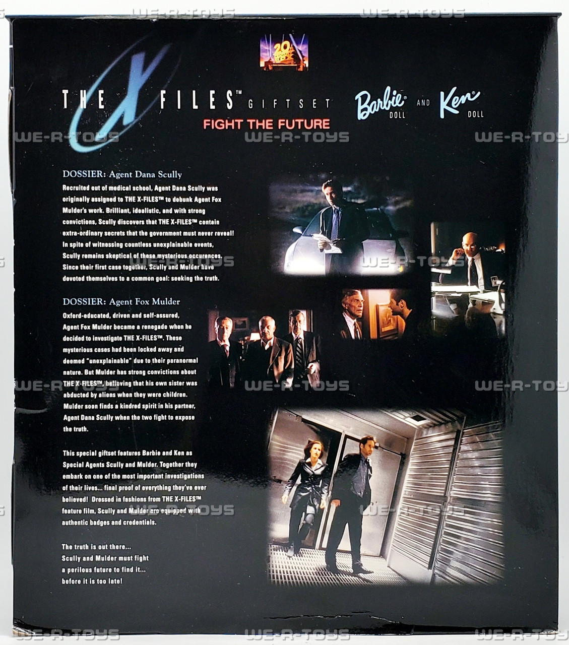 Xファイル　コラボバービー＆ケン 1998 X Files Barbie and Ken Set - X-files Agent Dana Scully 90s