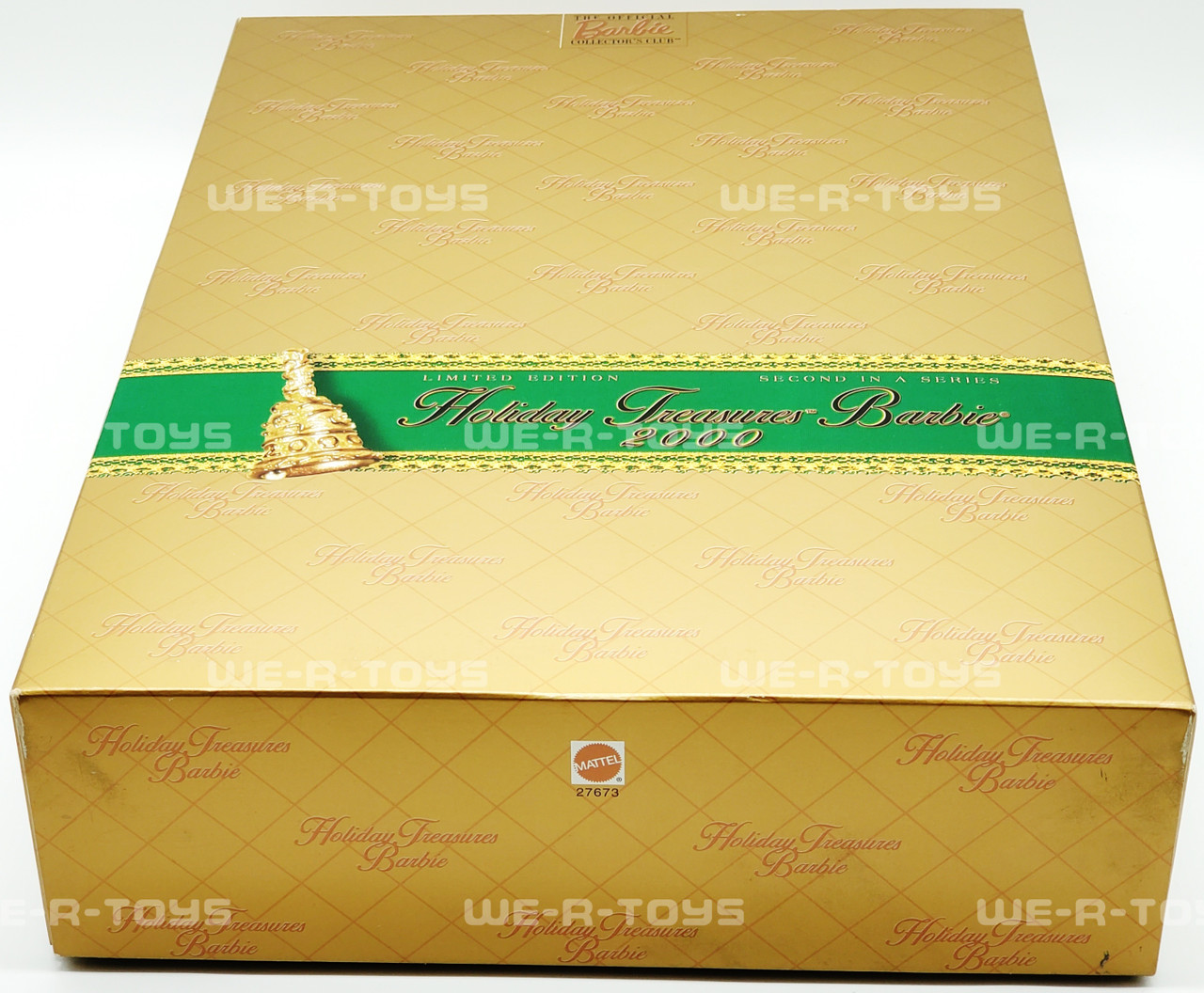 2000 Holiday Treasures Barbie Doll Collector's Club Exclusive