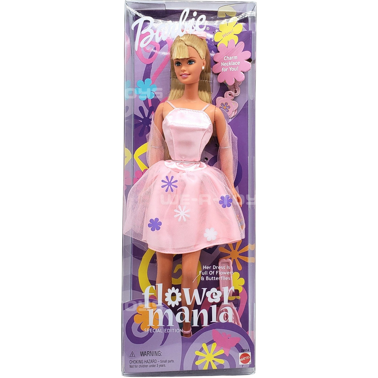 Flower Mania Barbie Doll Special Edition 2000 Mattel 28614
