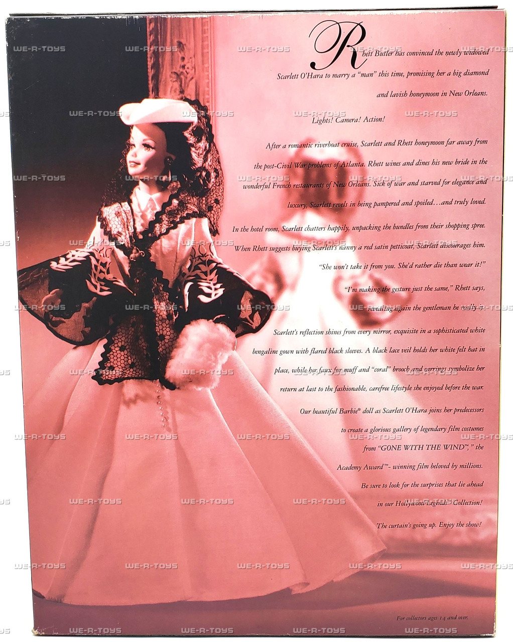 Gone with The Wind Barbie as Scarlett O'Hara Doll Honeymoon Dress No. 13254 - We-R-Toys Gone with The Wind Barbie as Scarlett O'Hara Doll Honeymoon Dress No. 13254 - We-R-Toys