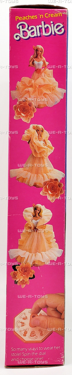 Vintage Peaches 'n Cream Barbie Doll 1984 Mattel No. 7926 NRFB