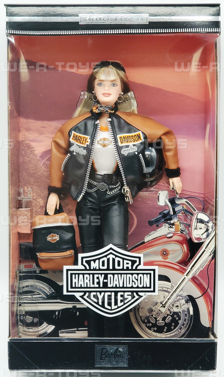 Harley Davidson Barbie Doll #4 Blonde 1999 Mattel No. 25637 NRFB