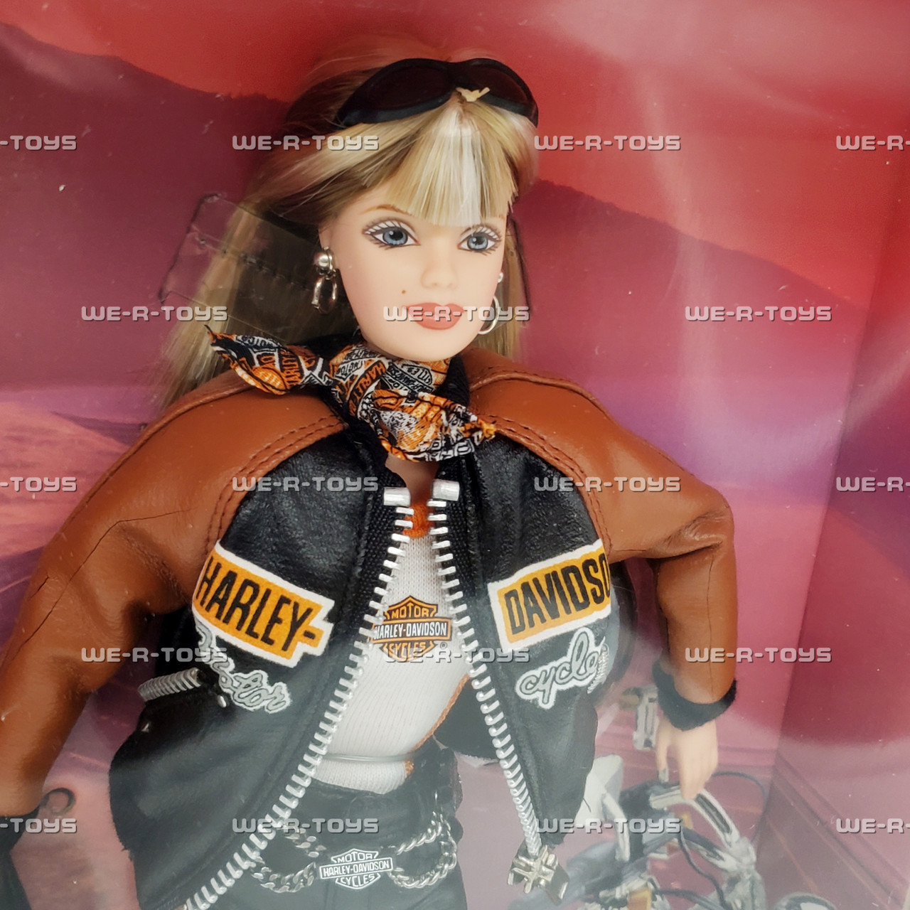 HARLEY-DAVIDSON Barbie #4 服はGAP，MA-1 Barbie Harley-davidson: 4th in Series Collector Edition 2000