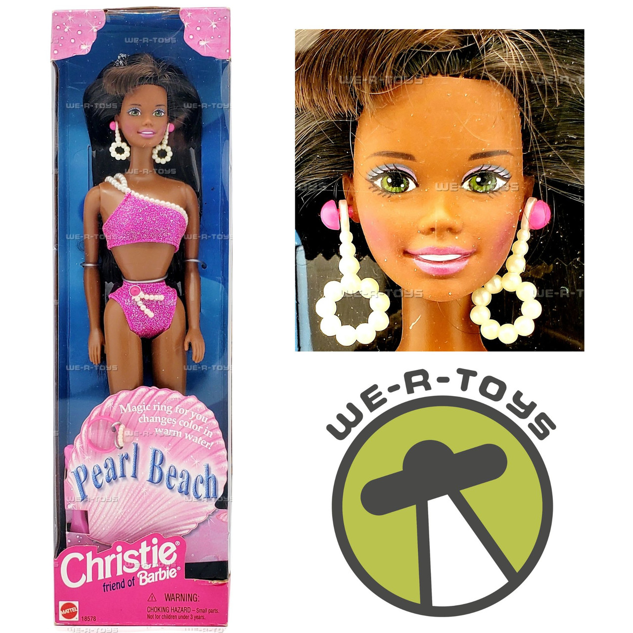 Pearl Beach Christie Friend of Barbie Doll 1997 Mattel #18578