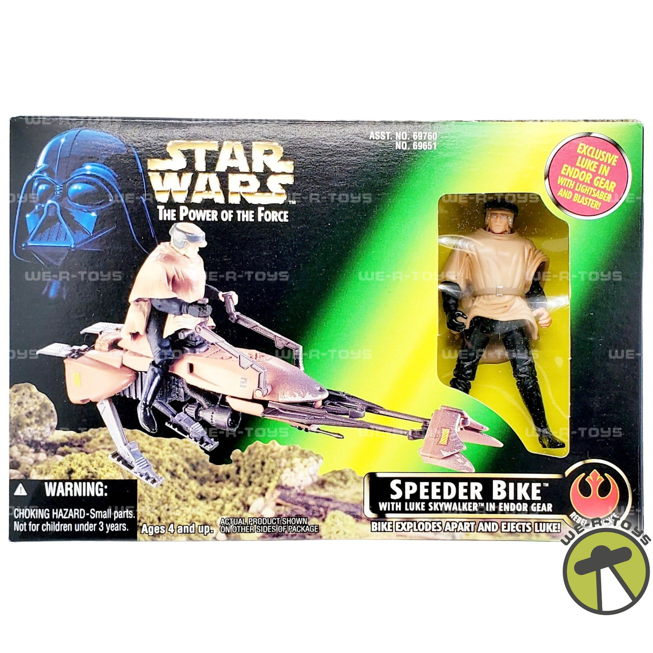 Star Wars The Power of the Force Speeder Bike with Luke Skywalker