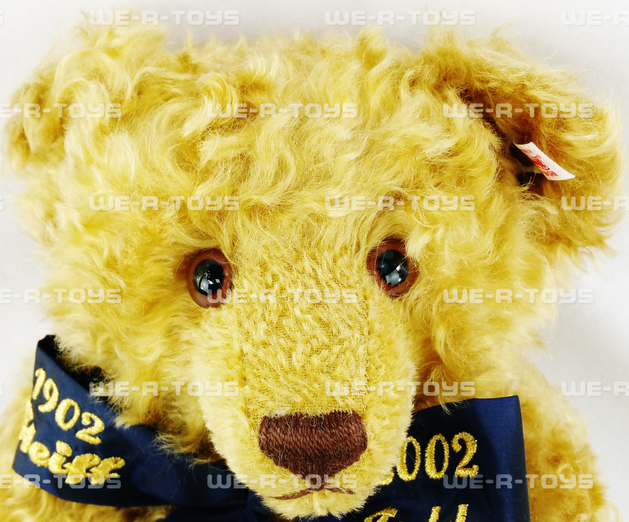 Steiff Club 100th Anniversary 1902 Blond Teddy Bear 2002 No