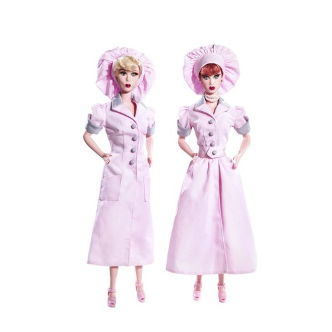 Barbie Pink Label Lucy & Ethel Dolls I Love Lucy Job