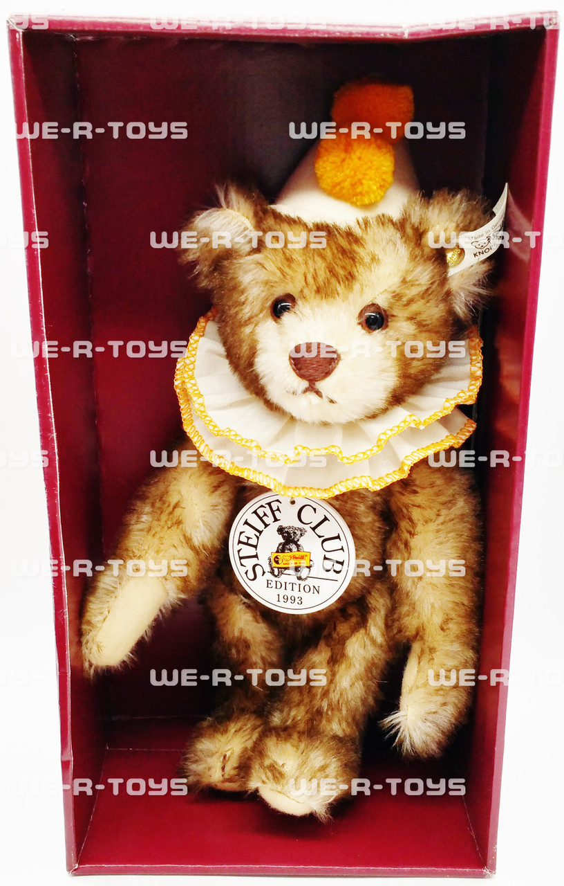 Steiff Teddy Clown Replica 1928 箱付ぬいぐるみ Steiff Club 1993/94 Edition Replica Teddy Clown 1928 28 Bear NEW