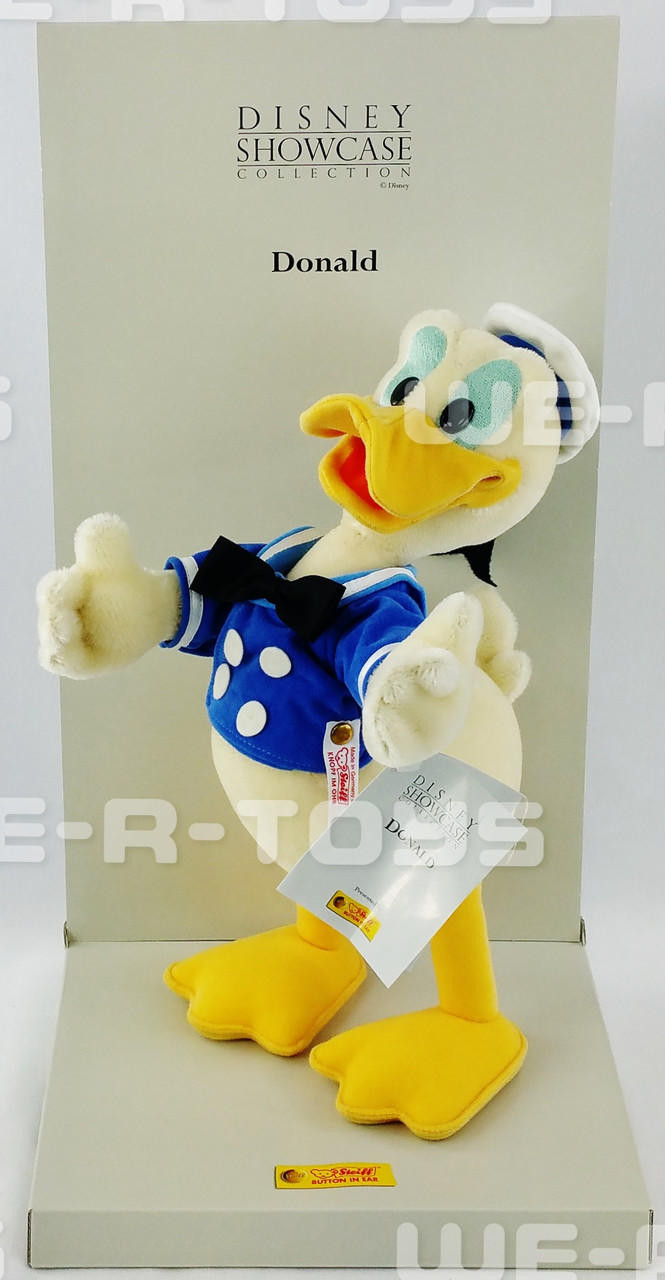 Steiff Club Disney Showcase Collection Donald Duck Plush 2001 No 