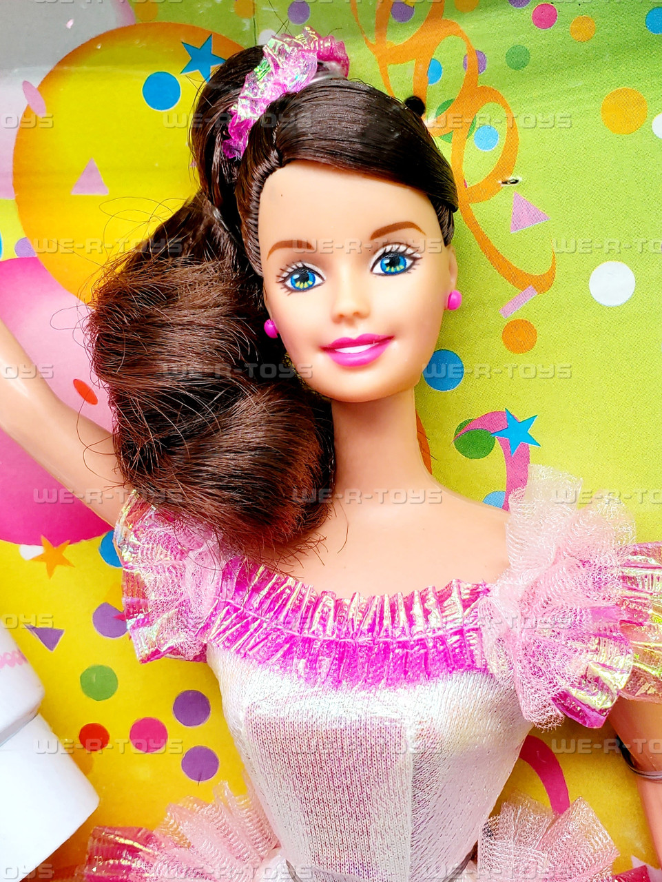 Barbie Celebration Cake Brunette Doll 1999 Mattel 22904 - We-R-Toys