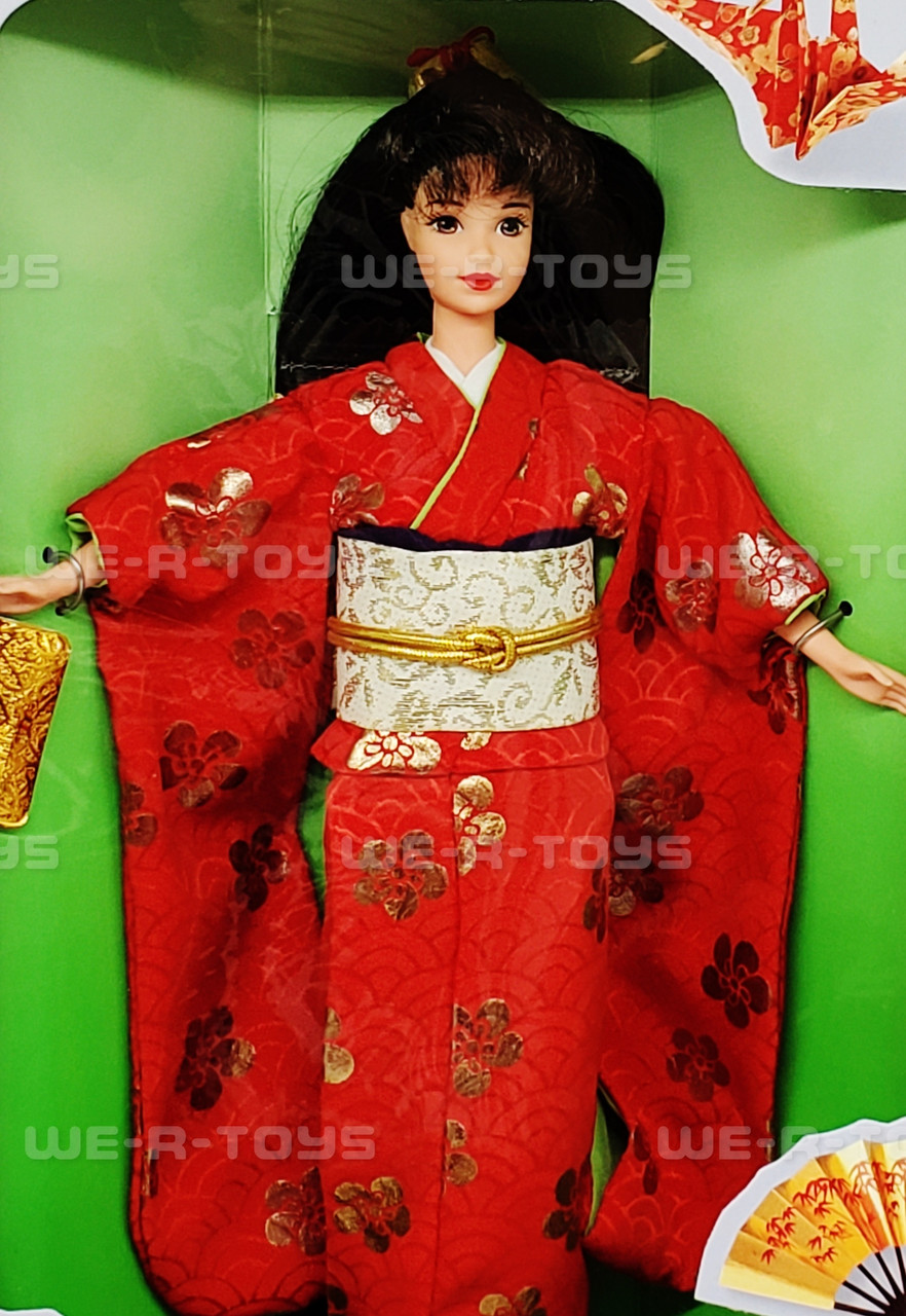 Japanese Happy New Year Barbie Doll Oshogatsu 1995 Mattel 14024 NEW