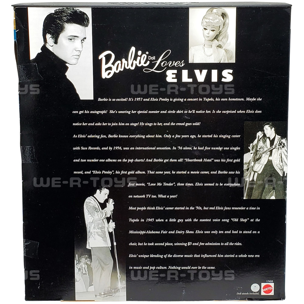 Barbie Loves Elvis Collector Edition Doll Set 1996 Mattel 17450 NRFB