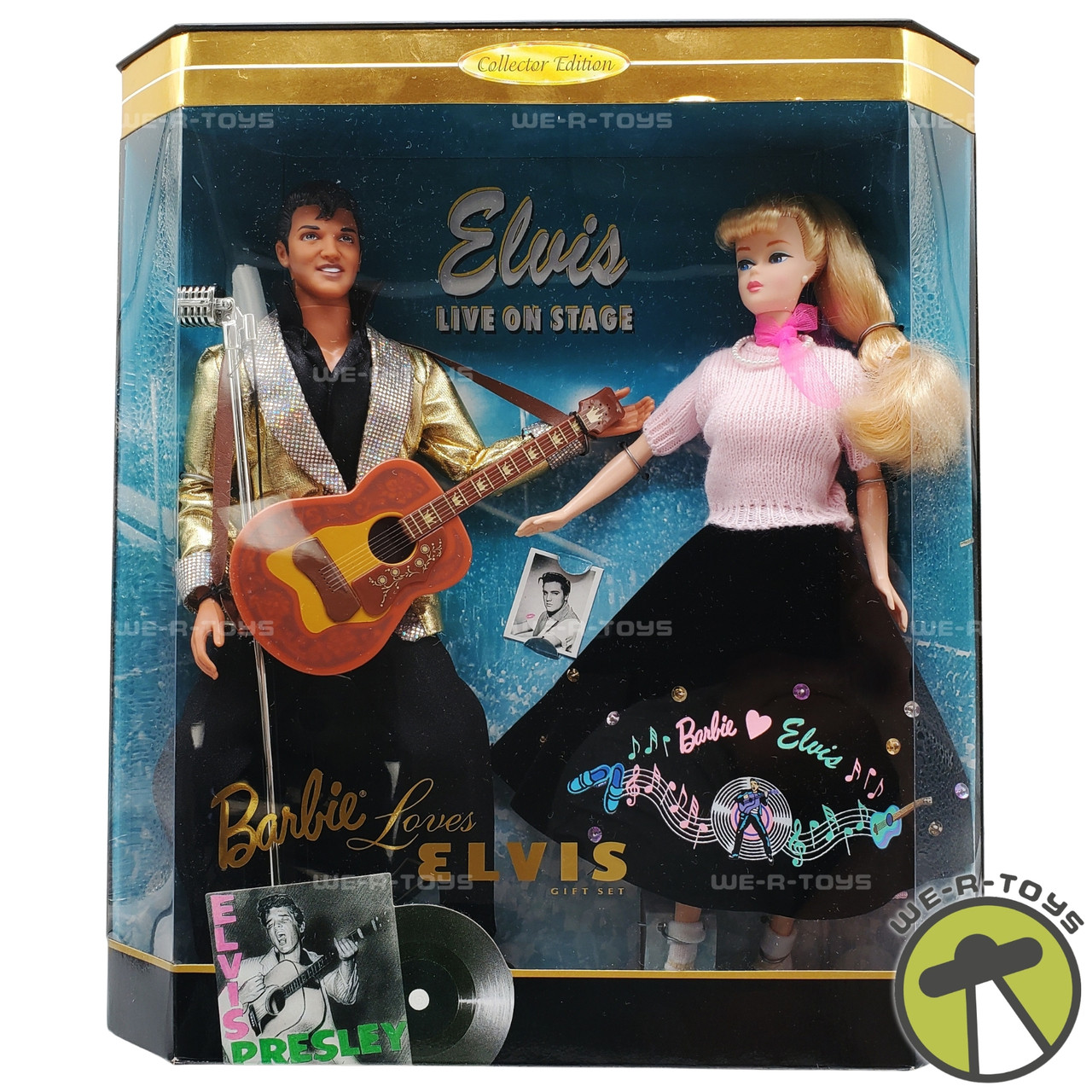Barbie Loves Elvis Collector Edition Doll Set 1996 Mattel 17450 NRFB