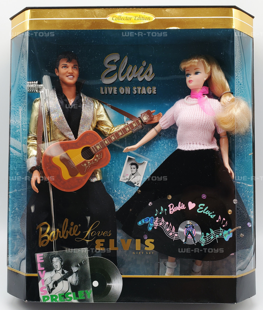 Barbie Loves Elvis Collector Edition Doll Set 1996 Mattel