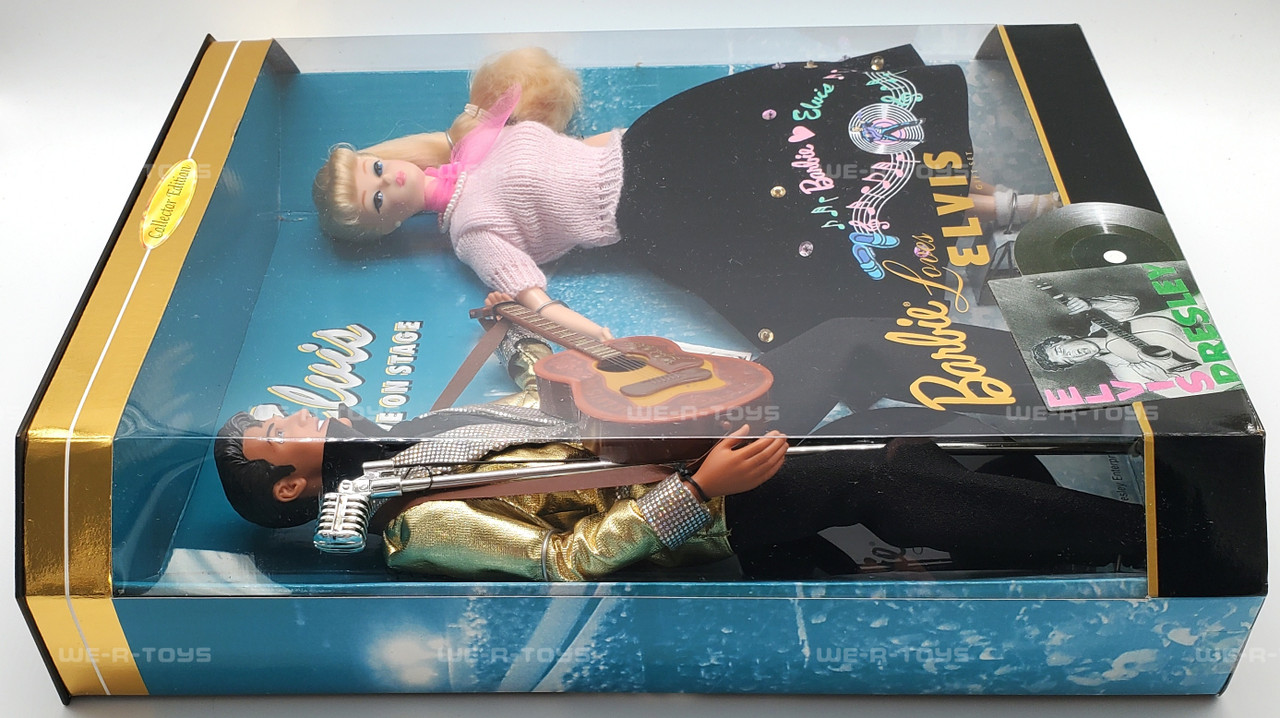 Barbie Loves Elvis Collector Edition Doll Set 1996 Mattel 17450 NRFB