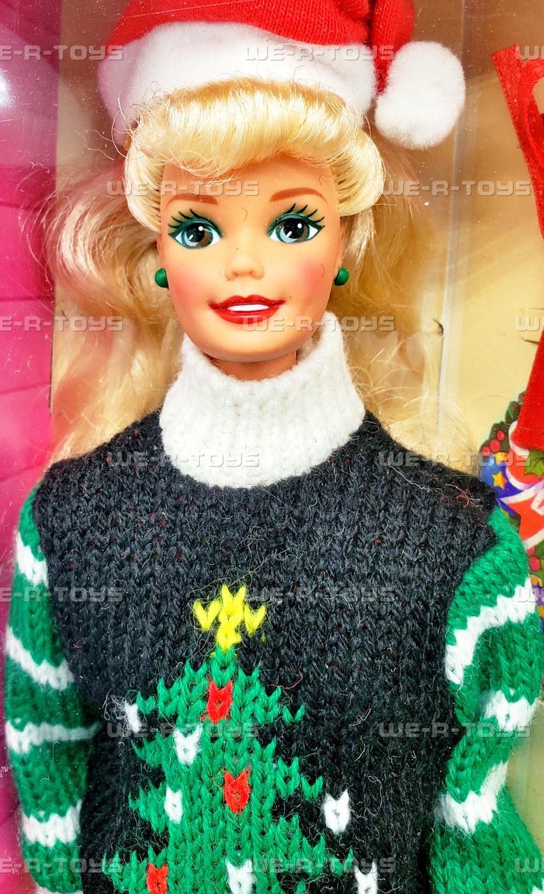 Mattel Barbie 1996 Holiday Barbie Doll Value Barbie Christmas Day