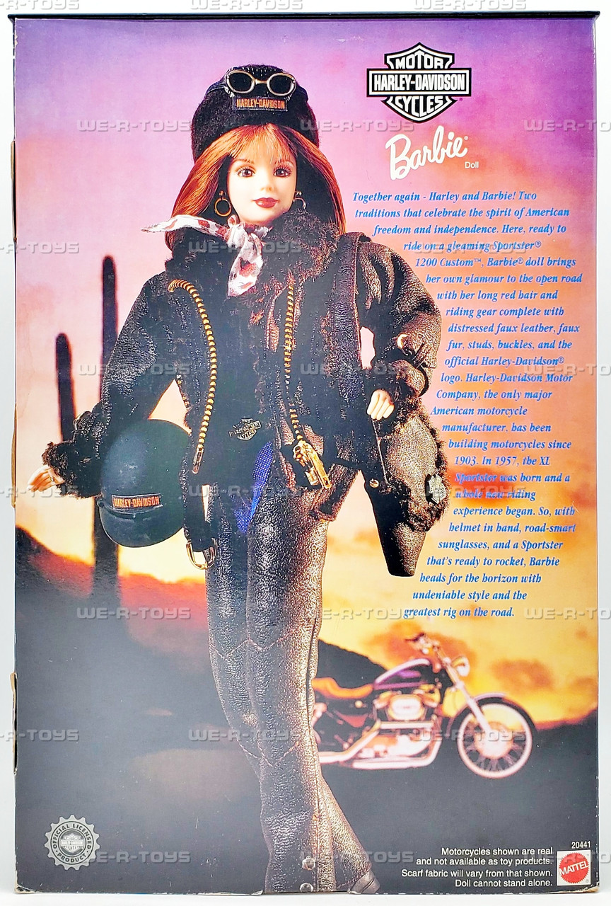 その他 Harley Davidson - Harley-DavidsonBarbie Barbie Collector Edition Harley Davidson Motorcycles Doll