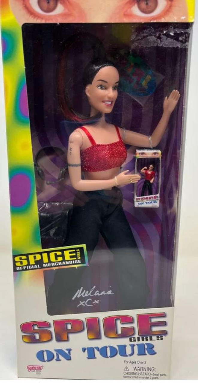 Spice Girls on Tour Mel C Melanie Chisholm Sporty Spice Doll 1998 Galoob  23531