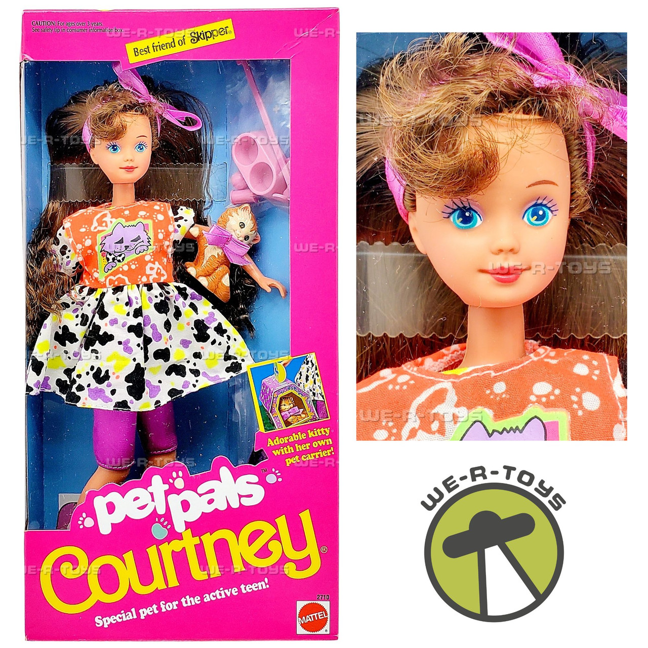 Barbie Pet Pals Courtney Doll 1991 Mattel 2710 - We-R-Toys