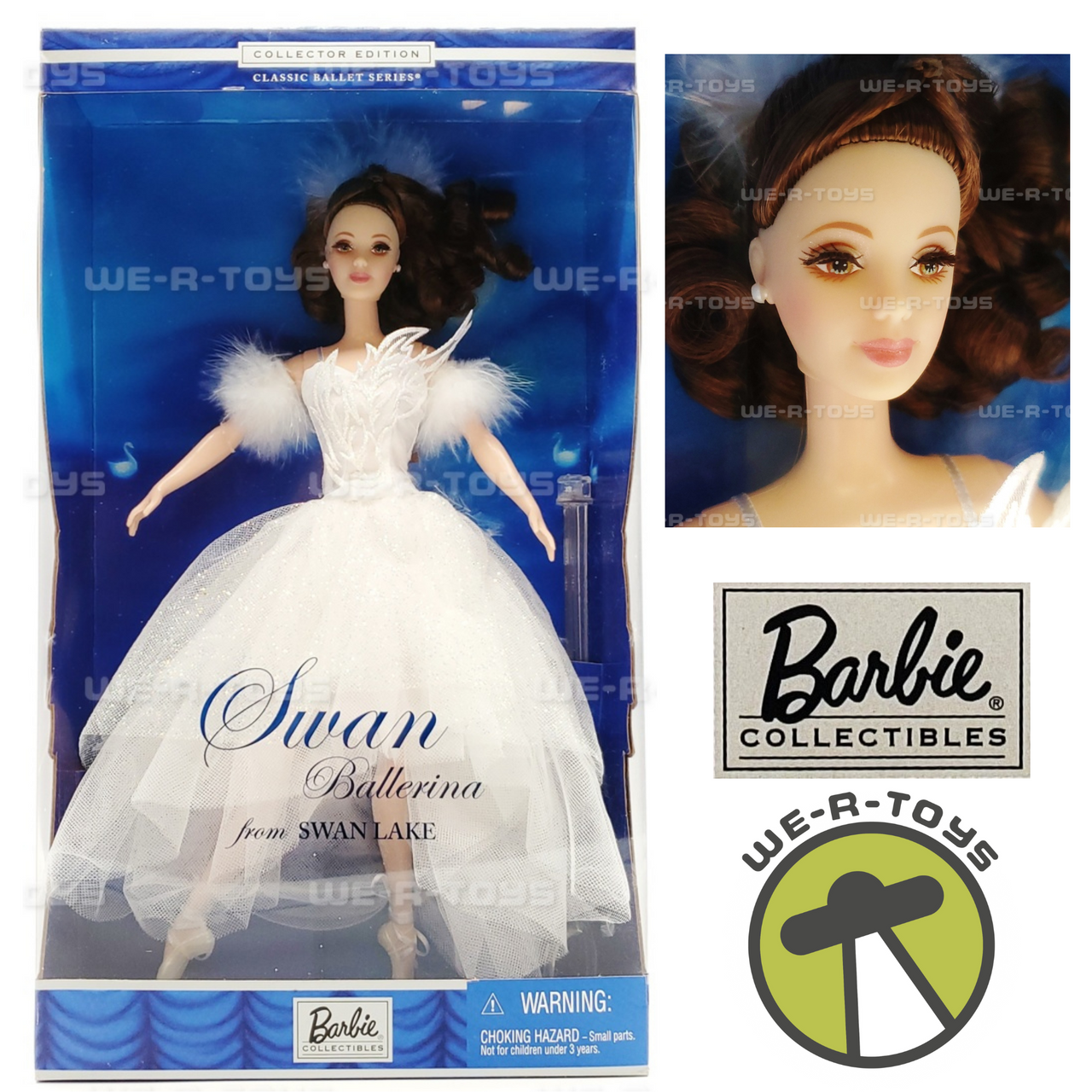 Swan Ballerina from Swan Lake Barbie Doll Classic Ballet Series Mattel  53867 - We-R-Toys