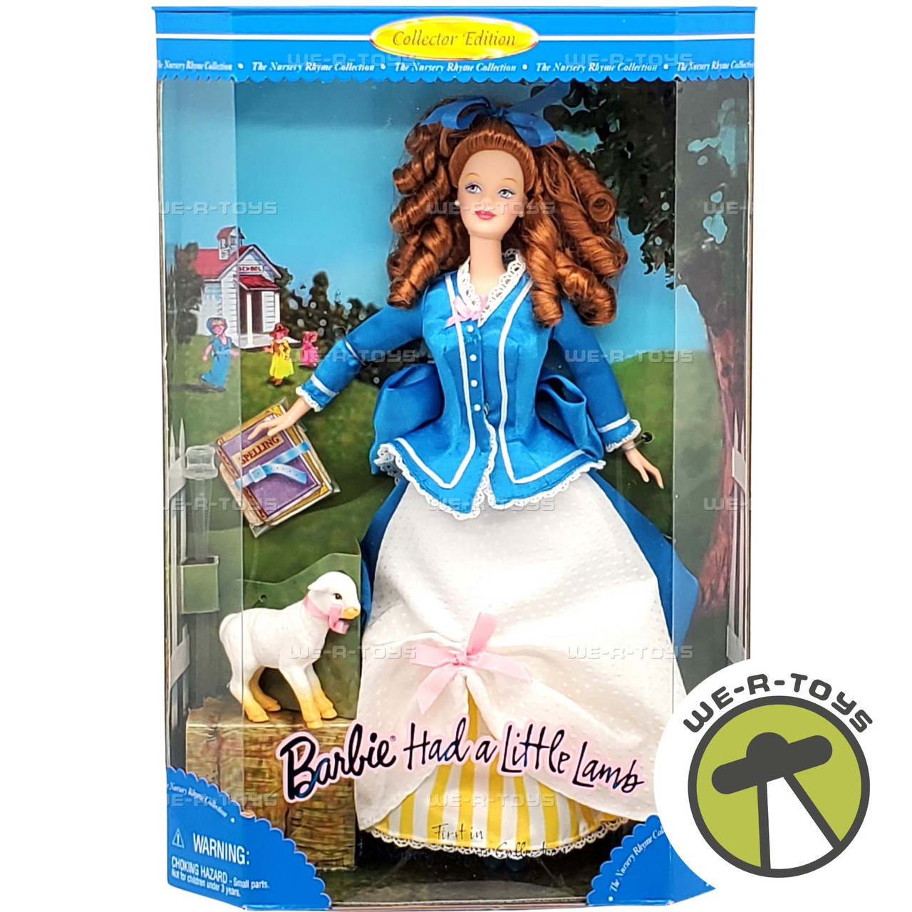 Barbie Had a Little Lamb Doll The Nursery Rhyme Collection 1998