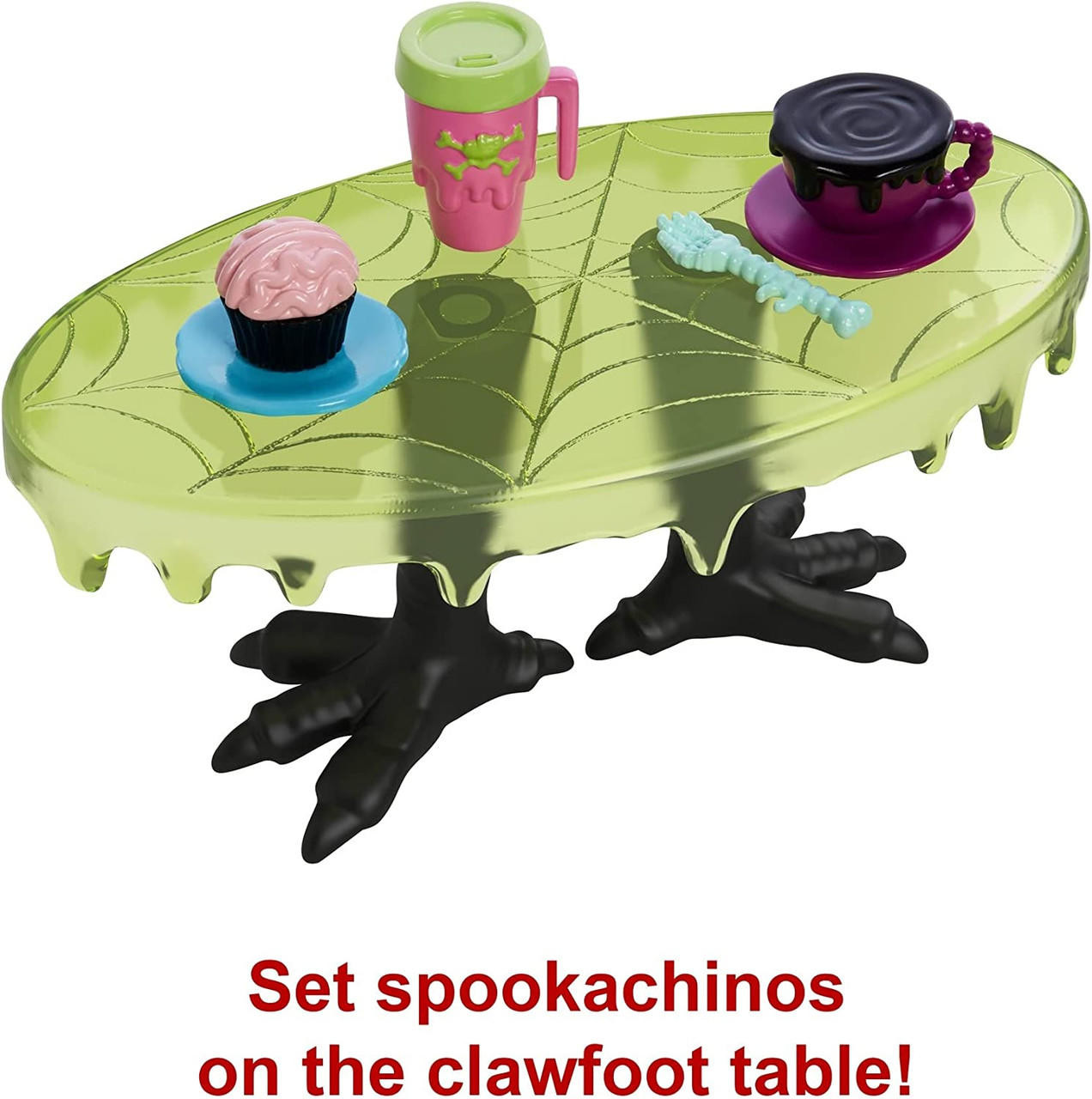 Monster High The Coffin Bean Playset Café with Two Pets 2022
