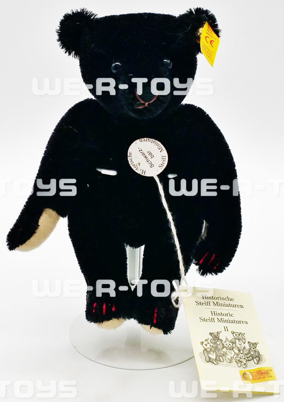 Steiff Historic Miniature Series II Schwarzbär / Black Bear Teddy