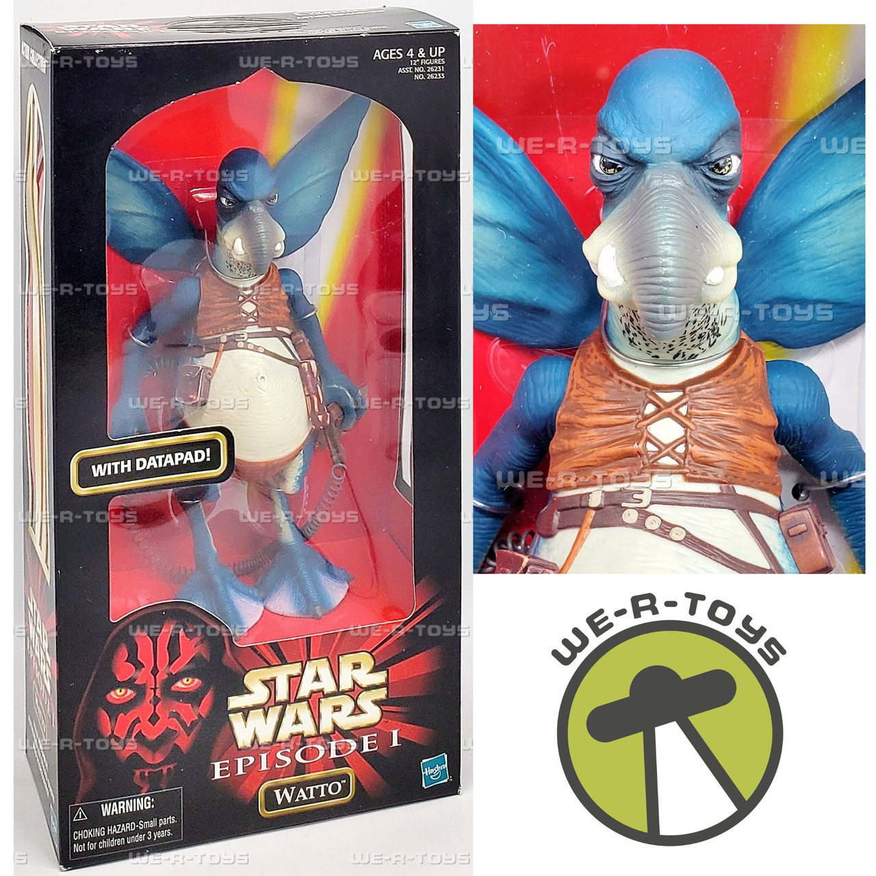 Star Wars Episode I Action Collection Watto Figure with Datapad
