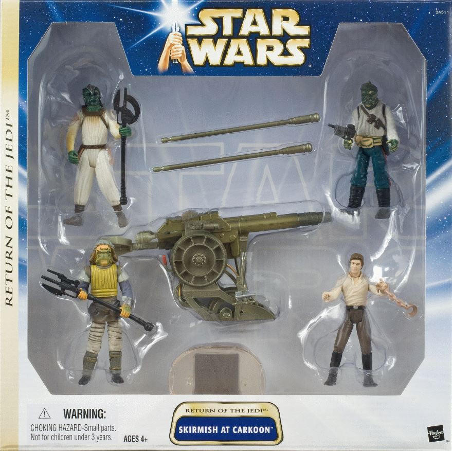 Hasbro Star Wars Saga 06 Battle Pack - Skirmish In The Senate Con Shock Troopers E Yoda