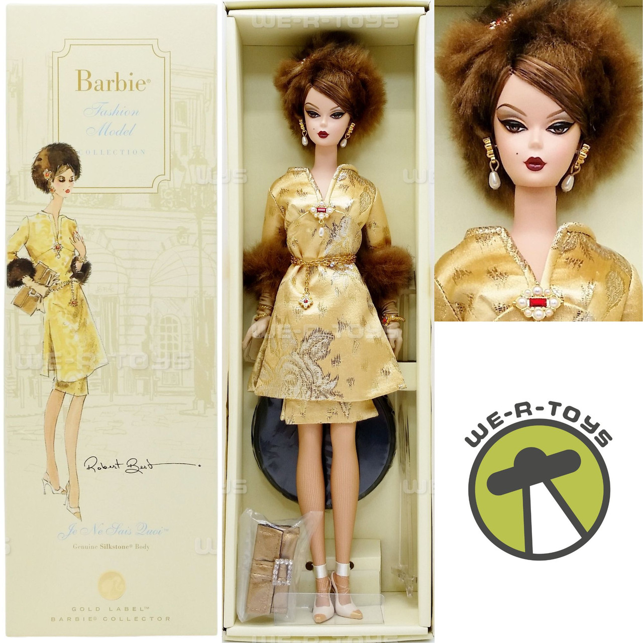 Je Ne Sais Quoi Barbie Doll Silkstone Gold Label Barbie Fashion