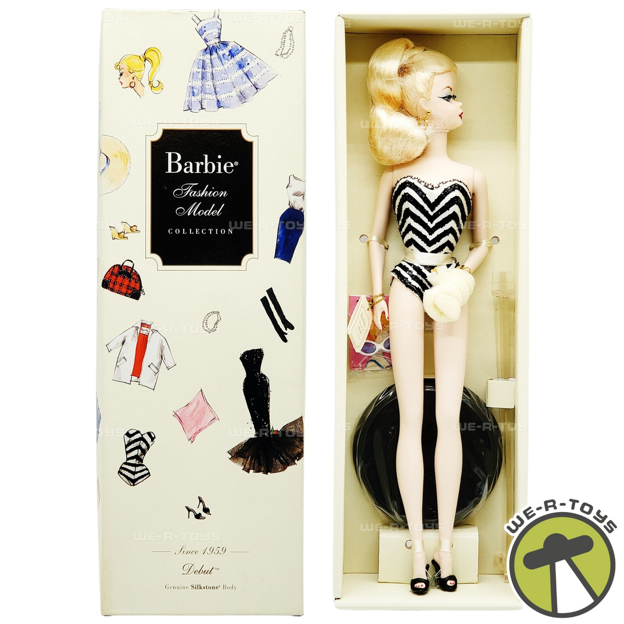 Debut Barbie Doll BMFC Silkstone Gold Label 2008 Mattel No. N5006 NEW