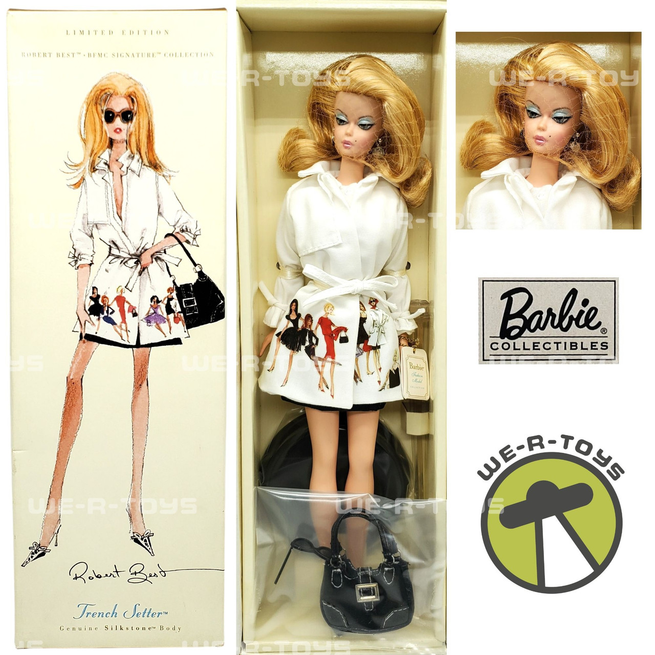 BARBIE Silkstone The INTERVIEW porte 3 tenues OOAK dont Trench Stter BARBIE Silkstone The INTERVIEW porte 3 tenues OOAK dont Trench Stter