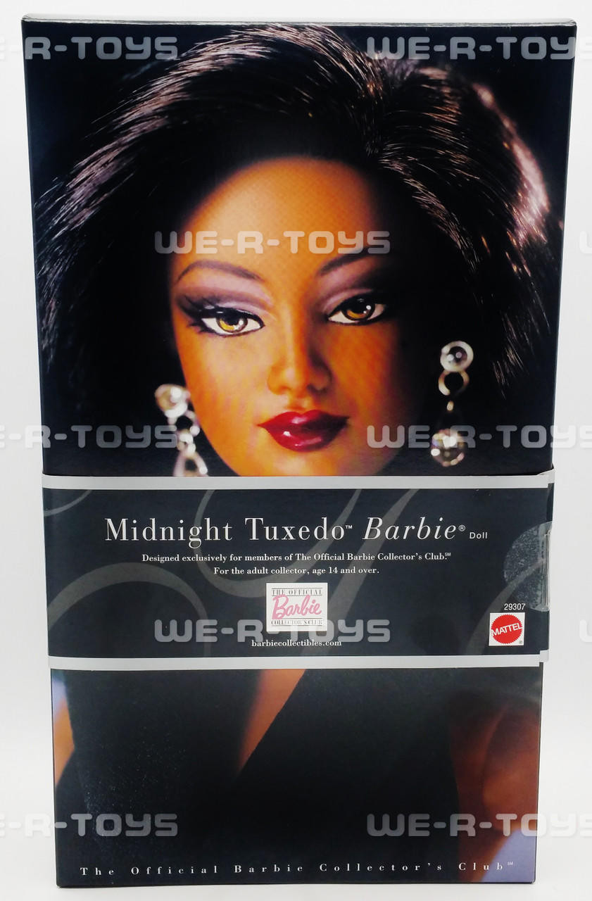 Barbie Midnight Tuxedo Doll African American Collector's Club 2001 No.  29307 NEW