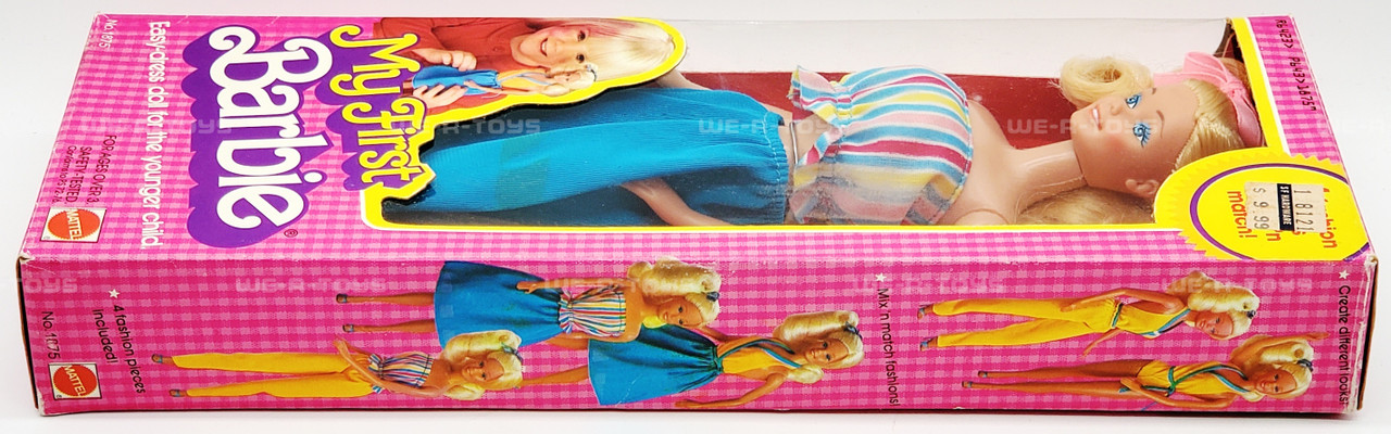 My First Barbie Doll Heather O'Rourke Box Mattel 1980 No