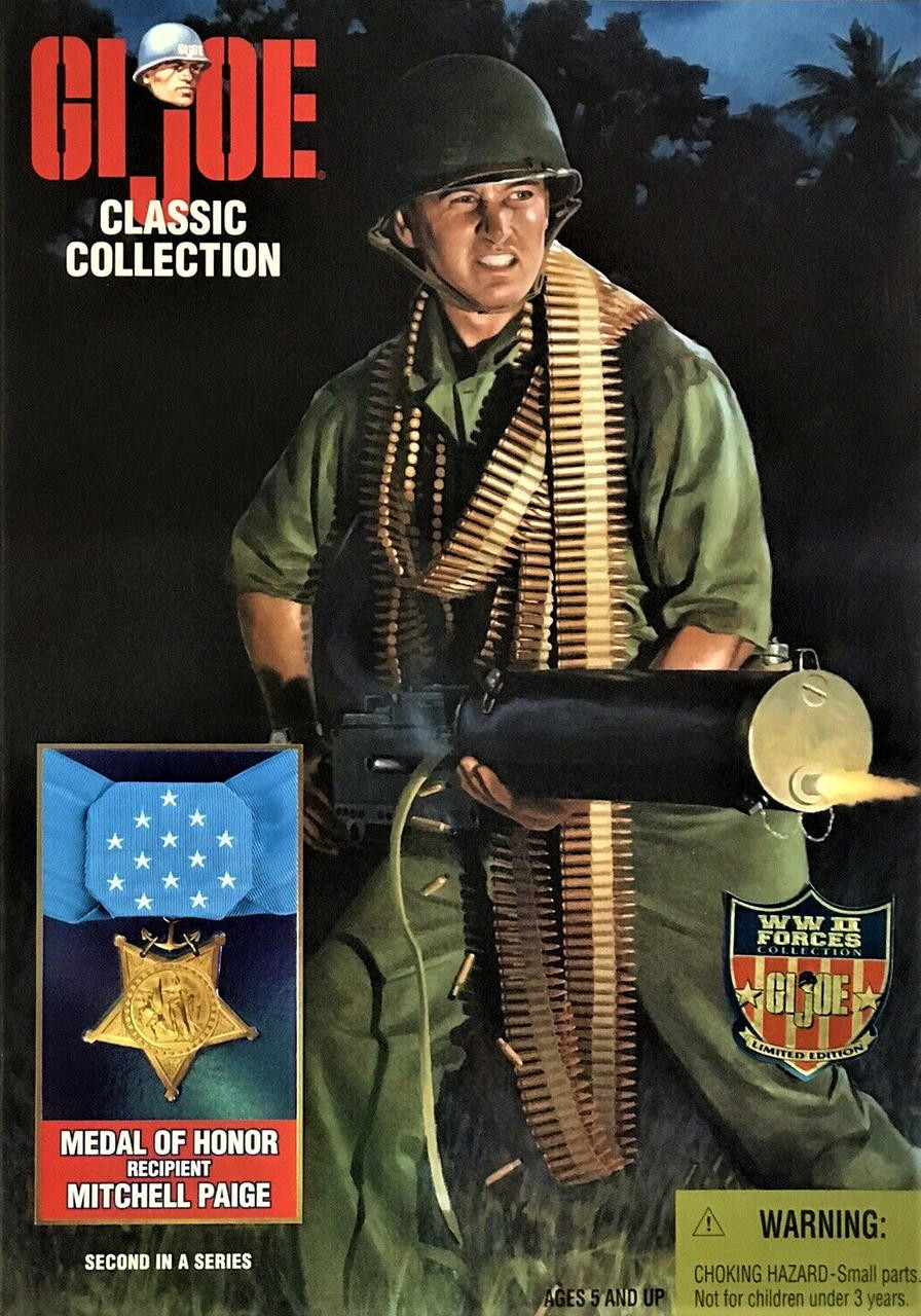 GI Joe Classic Collection Medal of Honor Recipient Mitchell Paige