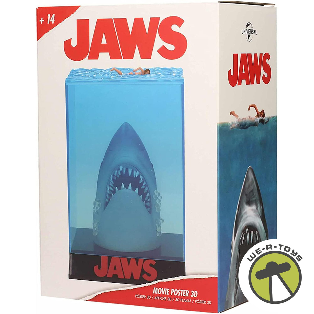 3d movie poster jaws