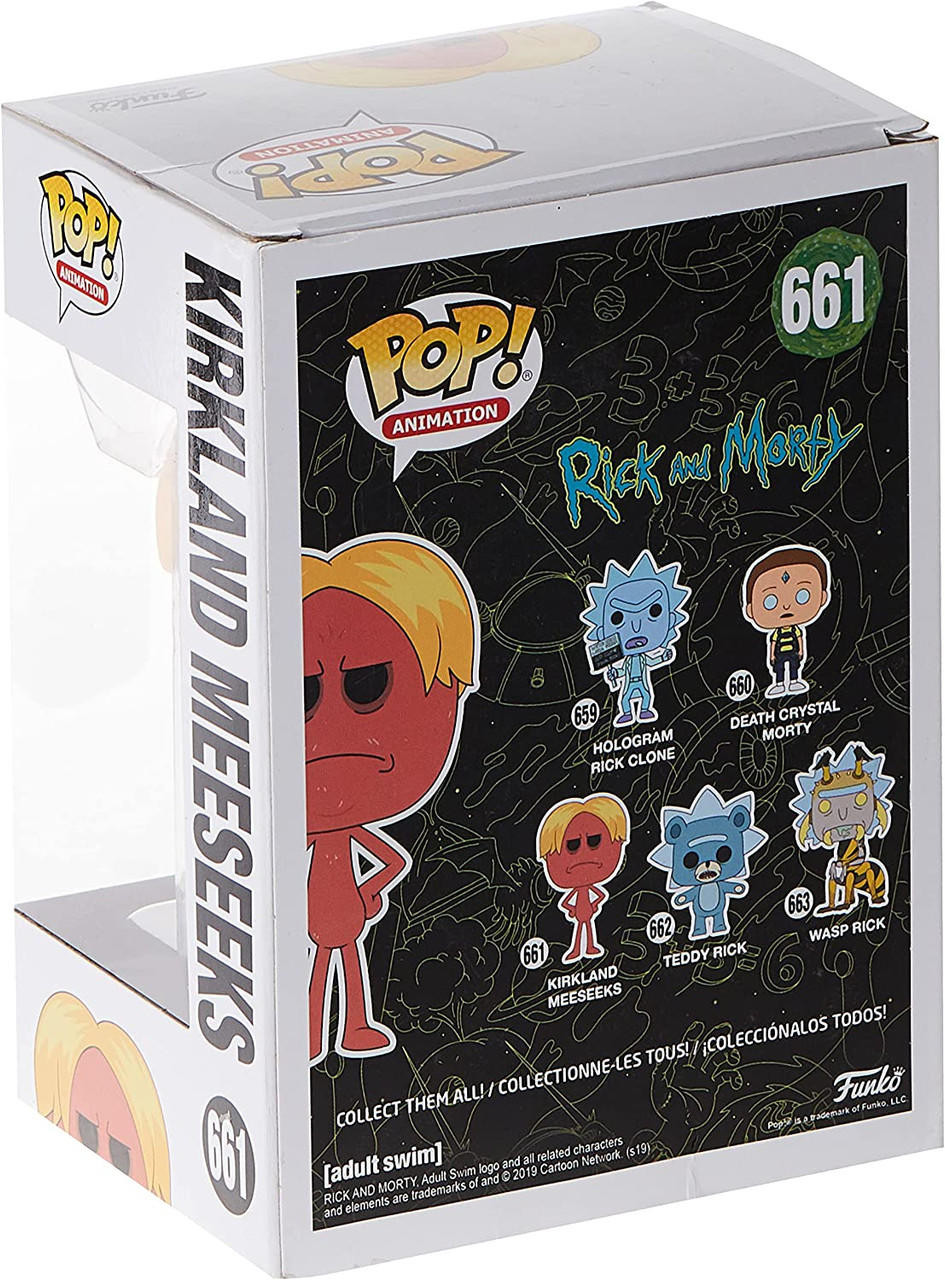 Funko Pop! Animation Rick and Morty 661 Kirkland Meeseeks Vinyl