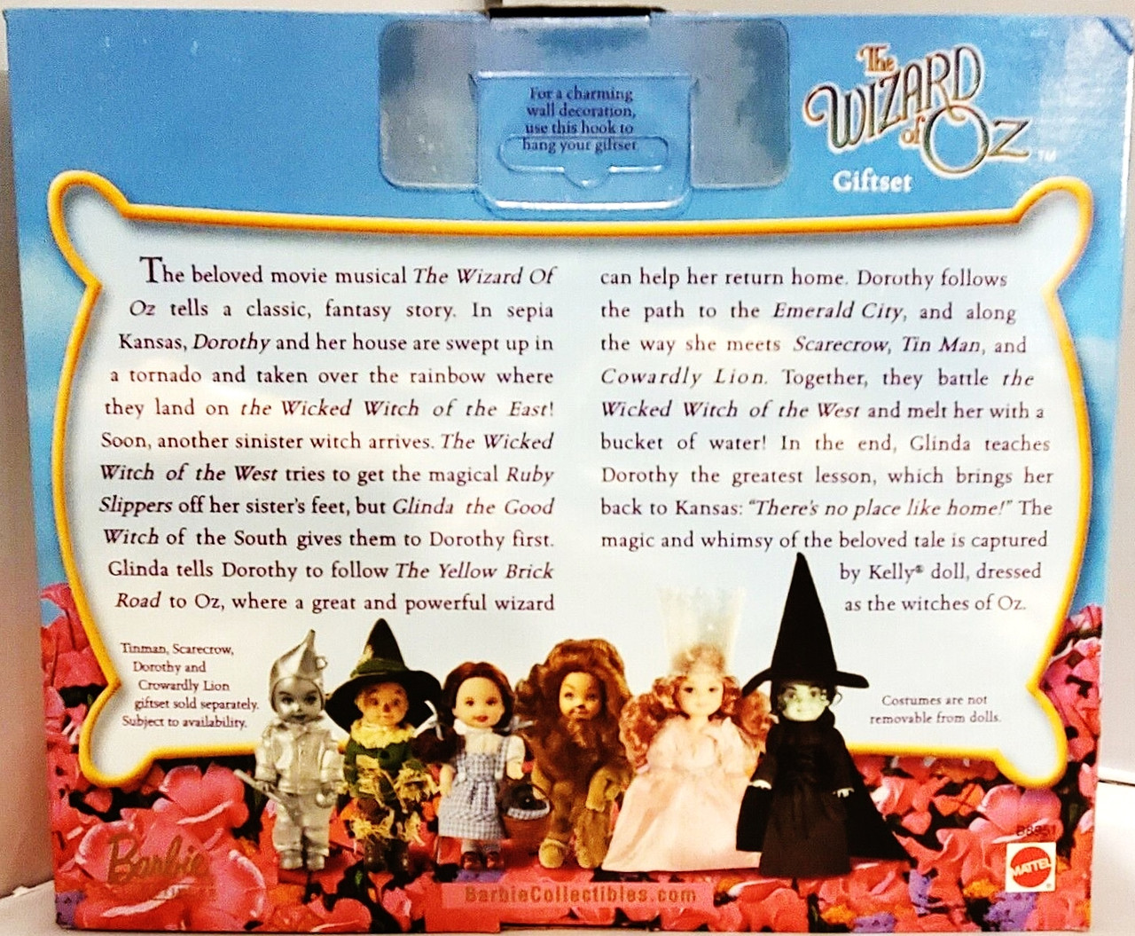 Kelly as Glinda & the Wicked Witch of the West Giftset Barbie 2003 Mattel  #B8951