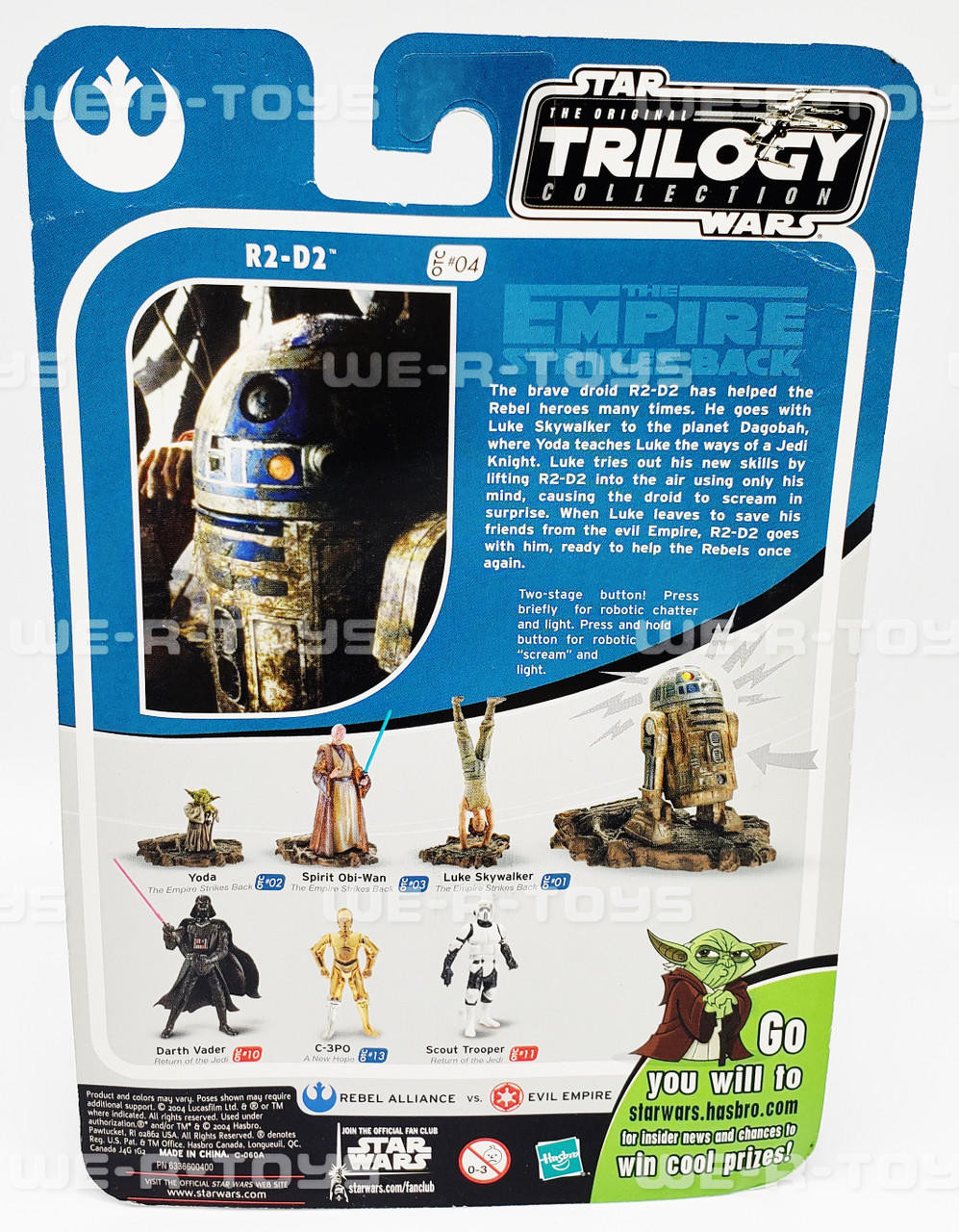 STARWARS TRILOGY COLLECTION R2-D2 正規 輸入品 Star Wars Original Trilogy Collection The Empire Strikes Back R2
