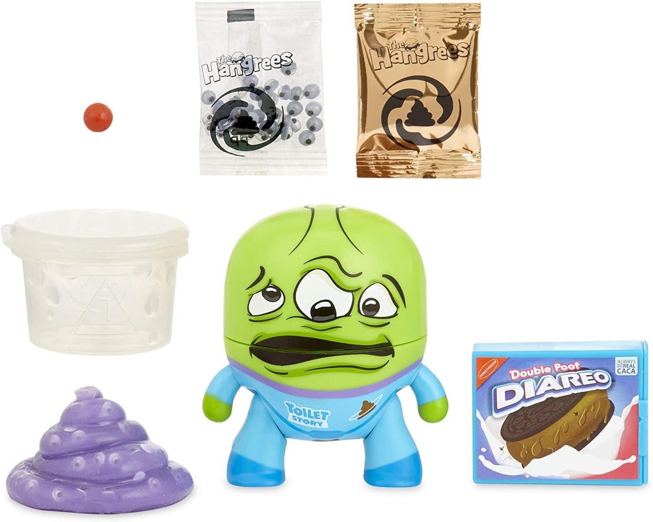 The Hangrees Series 1 Toilet Story Collectible Parody Figure