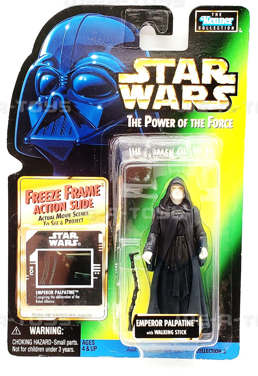 Star Wars Power of The Force Freeze Frame Emperor Palpatine Figure